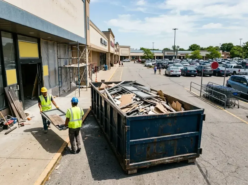 retail-store-renovation-debris-003 — frequently asked questions, Roll-off Dumpster Rentals in Canton, IL
